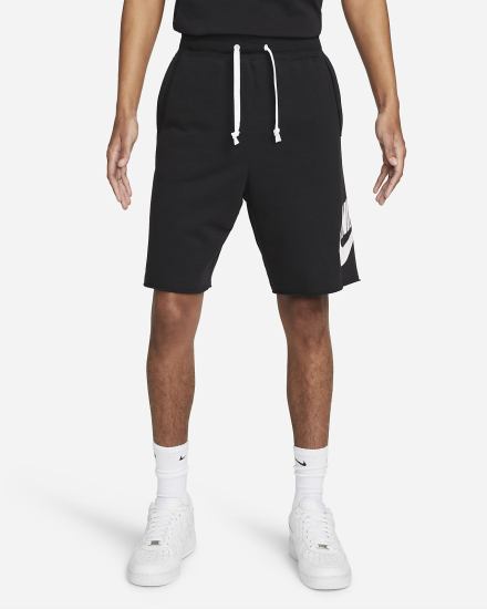 Pantalones Cortos Nike Sportswear Sport Essentials French Terry Alumni Hombre Negras | BQFVA-5604