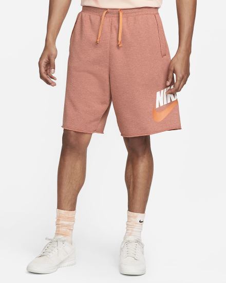 Pantalones Cortos Nike Sportswear Sport Essentials French Terry Alumni Hombre Naranjas | BTDSF-9125