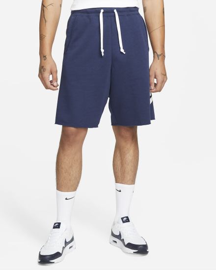 Pantalones Cortos Nike Sportswear Sport Essentials French Terry Alumni Hombre Azul Marino | GAUWZ-3518