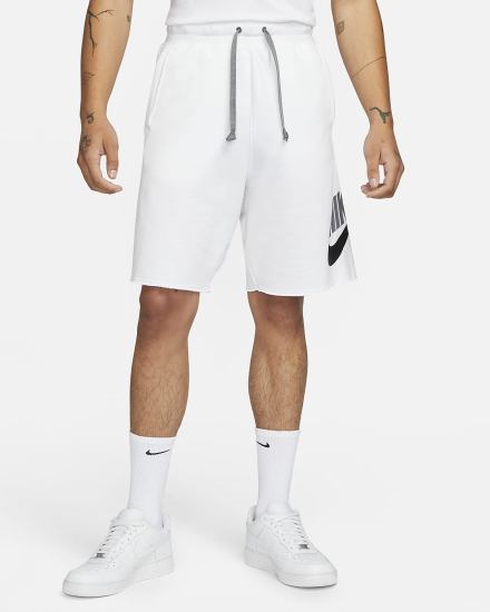 Pantalones Cortos Nike Sportswear Sport Essentials French Terry Alumni Hombre Blancas | PHCIF-8417