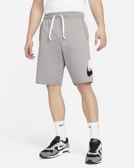 Pantalones Cortos Nike Sportswear Sport Essentials French Terry Alumni Hombre Azules Gris | TZAXP-0187