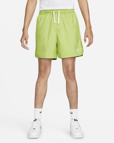 Pantalones Cortos Nike Sportswear Sport Essentials Woven Lined Flow Hombre Verde Blancas | XJGQN-6405
