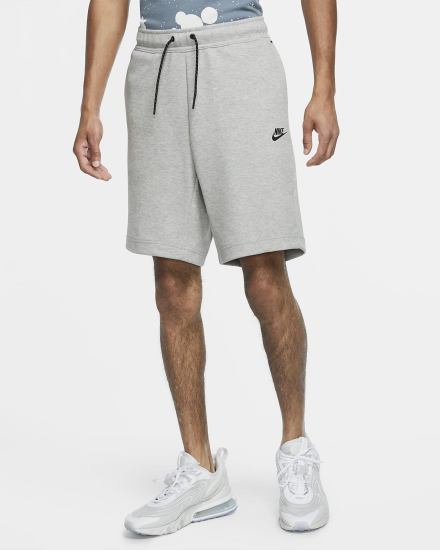 Pantalones Cortos Nike Sportswear Tech Fleece Hombre Gris Oscuro Negras | GYFWE-5948