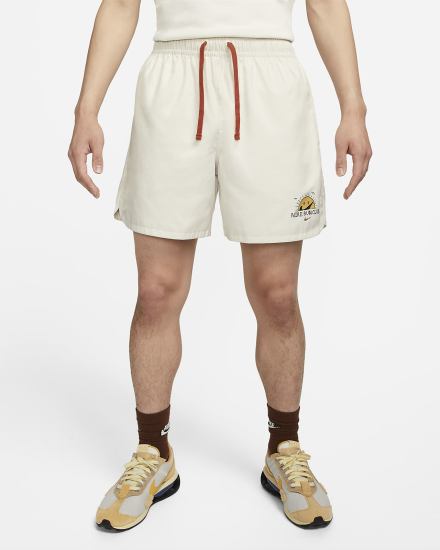 Pantalones Cortos Nike Sportswear Woven Flow Hombre Marrones Claro | KXJIV-3924