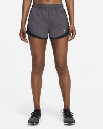 Pantalones Cortos Nike Tempo Running Mujer Negras Gris | IBFYZ-2960