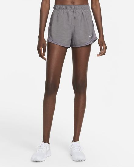 Pantalones Cortos Nike Tempo Running Mujer Gris | KWABQ-5096