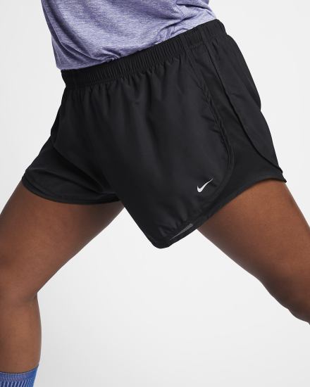 Pantalones Cortos Nike Tempo Running Mujer Negras Gris | SYMHR-8179