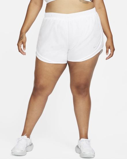 Pantalones Cortos Nike Tempo Running Mujer Blancas Gris | UDGMN-4516