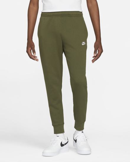 Pantalones Jogger Nike Sportswear Club Fleece Mujer Verde Blancas | LMSCK-9328