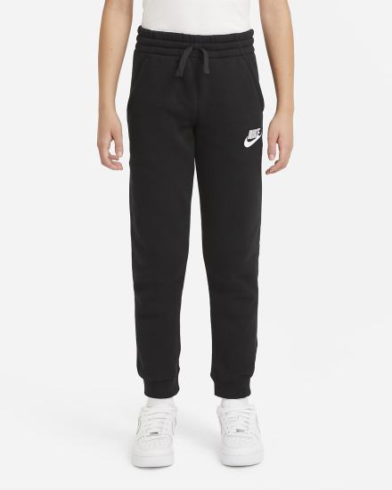 Pantalones Jogger Nike Sportswear Club Fleece Kids Niño Negras Blancas | PINKY-8257