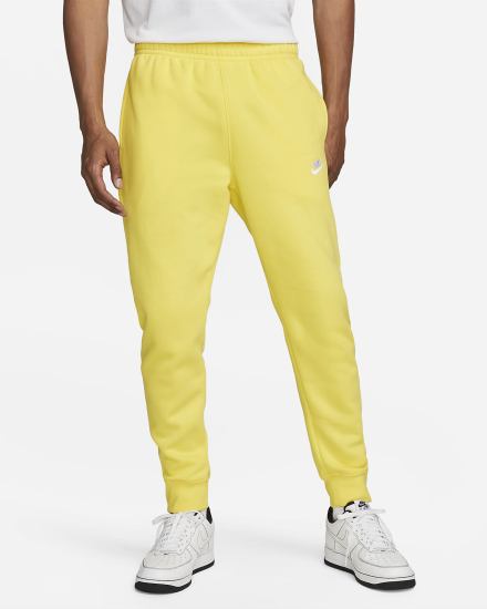 Pantalones Jogger Nike Sportswear Club Fleece Mujer Amarillo Blancas | ZOGKY-7301
