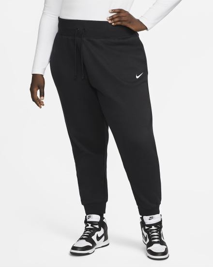 Pantalones Jogger Nike Sportswear Phoenix Fleece High-Waisted Mujer Negras | JITPS-4263