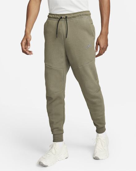 Pantalones Jogger Nike Sportswear Tech Fleece Hombre Verde Oliva | BPTHO-2940