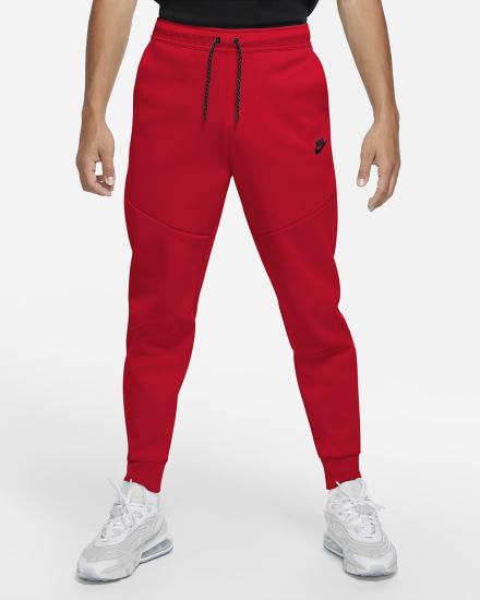 Pantalones Jogger Nike Sportswear Tech Fleece Hombre Rojas Negras | EPMLB-7364