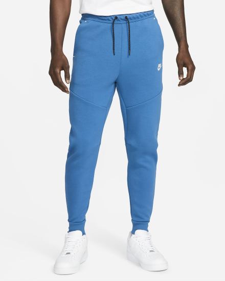 Pantalones Jogger Nike Sportswear Tech Fleece Hombre Azules Oscuro Beige Claro | GHQPX-9042