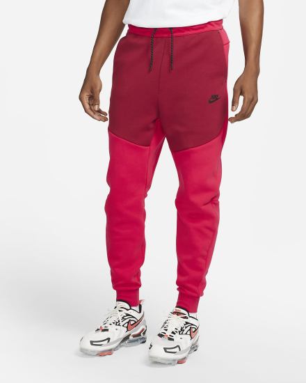 Pantalones Jogger Nike Sportswear Tech Fleece Hombre Burdeos Negras | TLBFK-6870