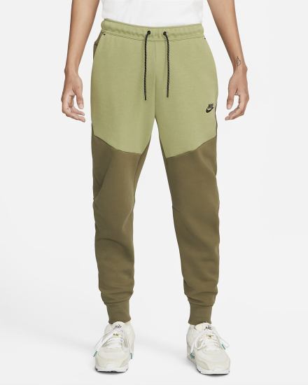 Pantalones Jogger Nike Sportswear Tech Fleece Hombre Verde Oliva Negras | UWCTP-7105