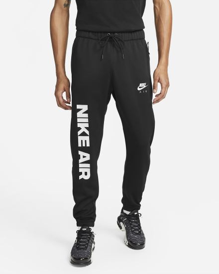 Pantalones Nike Air Hombre Negras Beige Claro | TCLQF-5682