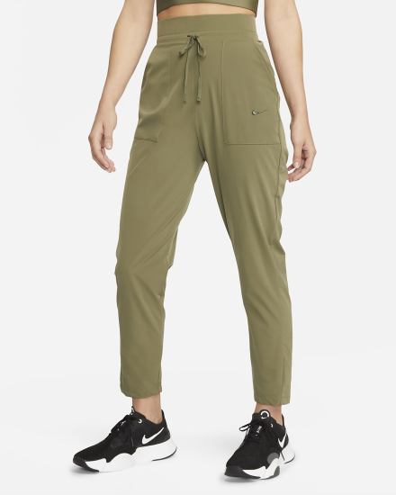 Pantalones Nike Bliss Luxe 7/8 Training Mujer Verde Oliva | YDZTX-2670