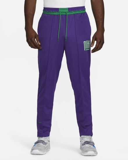 Pantalones Nike Dri-FIT Basketball Hombre Moradas | YFASO-0534