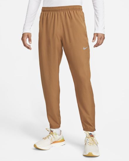Pantalones Nike Dri-FIT Challenger Woven Running Hombre Marrones | RMZPB-1640