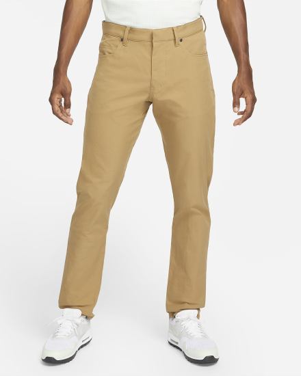 Pantalones Nike Dri-FIT Repel 5-Pocket Slim Fit Golf Hombre Marrones | PLBAW-9751