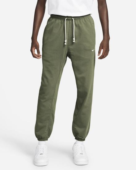Pantalones Nike Dri-FIT Standard Issue Basketball Hombre Verde Oliva Blancas | OLHPD-4236