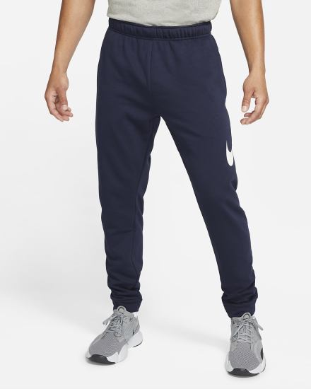 Pantalones Nike Dri-FIT Tapered Training Hombre Obsidian Blancas | CMRQI-8023