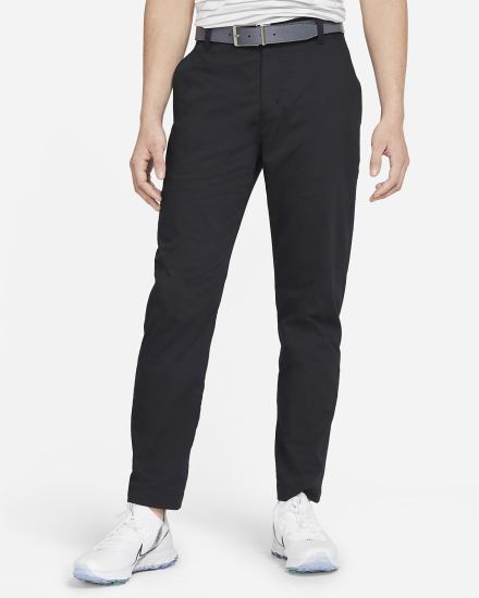 Pantalones Nike Dri-FIT UV Standard Fit Golf Chino Hombre Negras | NHLGU-9158