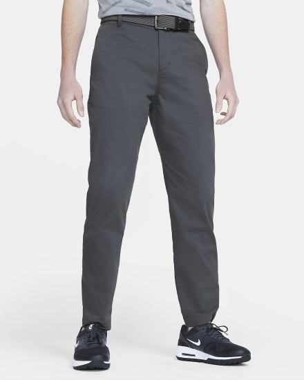Pantalones Nike Dri-FIT UV Standard Fit Golf Chino Hombre Gris Oscuro | PACNY-4670