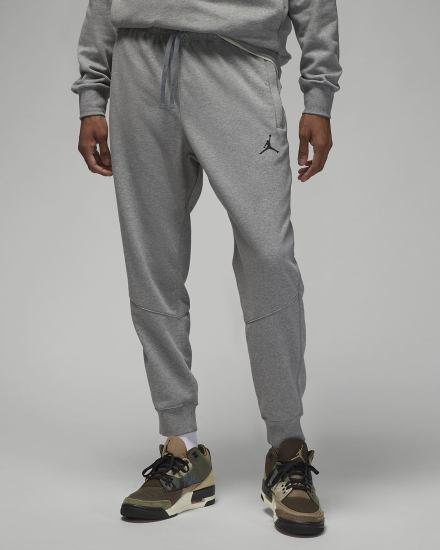 Pantalones Nike Jordan Dri-FIT Sport Crossover Fleece Hombre Gris Oscuro Negras | JCLUR-1572