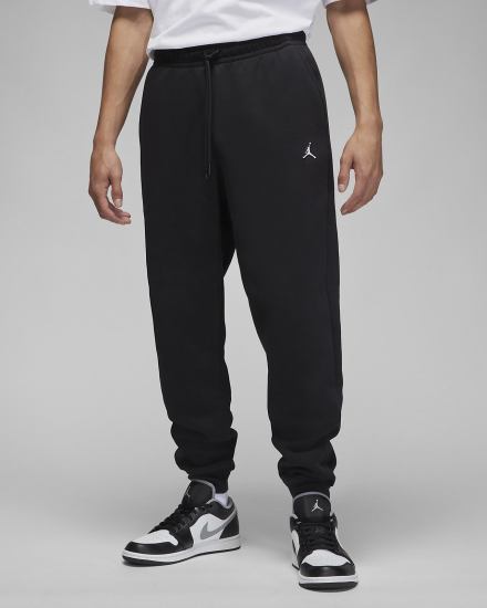 Pantalones Nike Jordan Essential Fleece Hombre Negras Blancas | BYUMX-7564