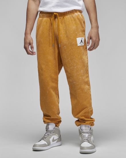 Pantalones Nike Jordan Essentials Fleece Hombre Amarillo | EYPVI-8961