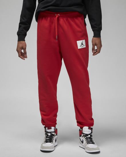 Pantalones Nike Jordan Essentials Fleece Hombre Rojas | HWIXD-7236