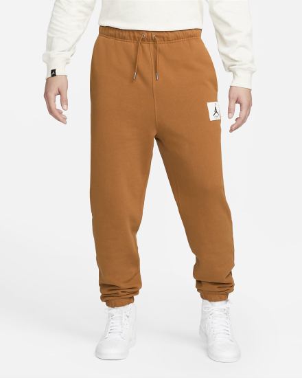 Pantalones Nike Jordan Essentials Statement Fleece Hombre Marrones | BTFNM-5897