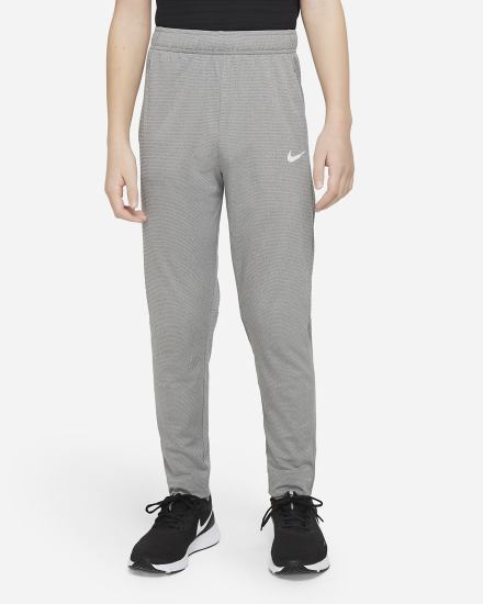 Pantalones Nike Kids Poly+ Training Niño Gris Oscuro | OIWGZ-9674