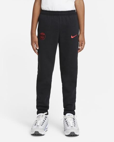 Pantalones Nike Paris Saint-Germain Kids Fleece Soccer Niña Negras Rojas | MYWBQ-6520