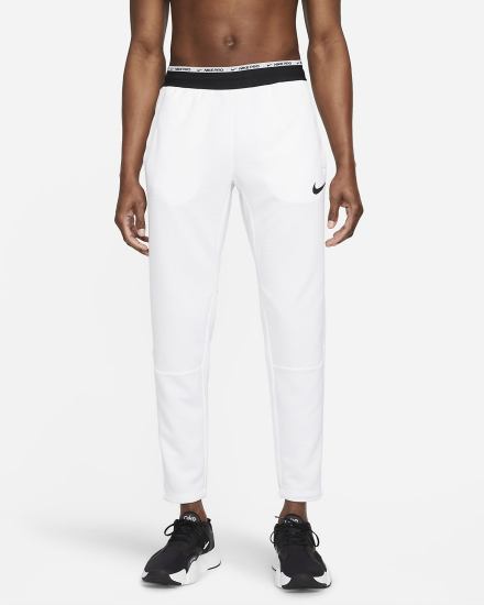 Pantalones Nike Pro Fleece Training Hombre Blancas Negras | UHZLP-5312