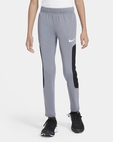 Pantalones Nike Sport Kids Training Niño Gris Negras Blancas | HMVTW-1296