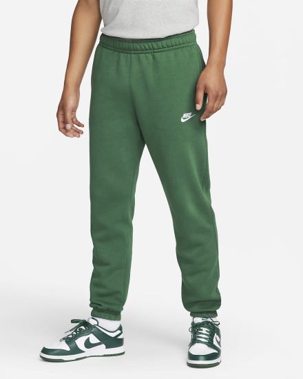 Pantalones Nike Sportswear Club Fleece Hombre Verde Blancas | JHTFZ-0295
