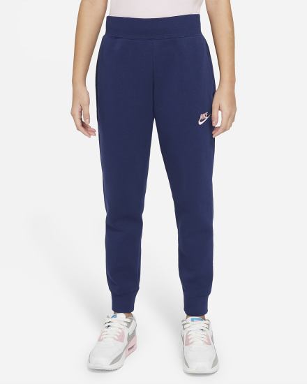Pantalones Nike Sportswear Club Fleece Kids (Extended Size) Niña Azules | BYXHC-5926