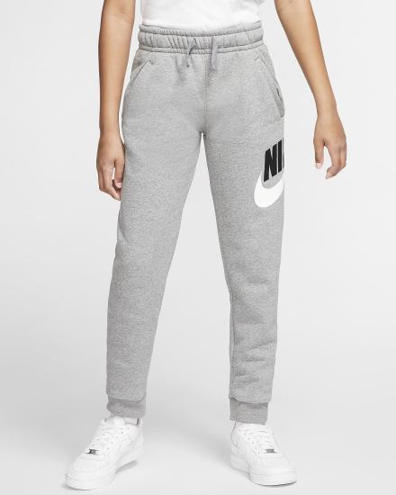 Pantalones Nike Sportswear Club Fleece Kids (Extended Size) Niño Gris Oscuro | EOGSL-5976