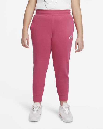 Pantalones Nike Sportswear Club Fleece Kids (Extended Size) Niña Rosas Blancas | GIPLO-7142