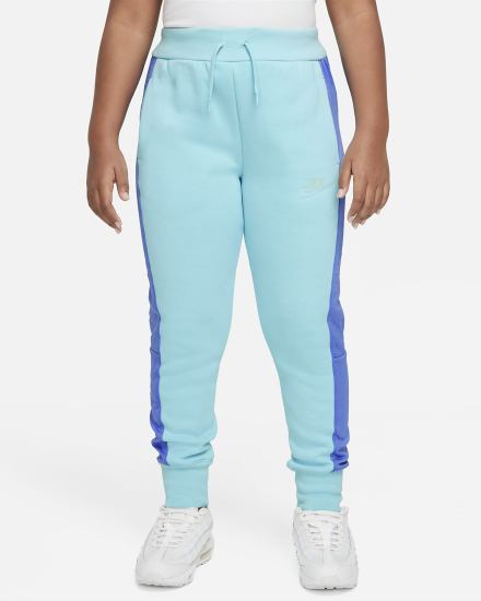 Pantalones Nike Sportswear Club Fleece Kids (Extended Size) Niña Azules | NMWKJ-7192