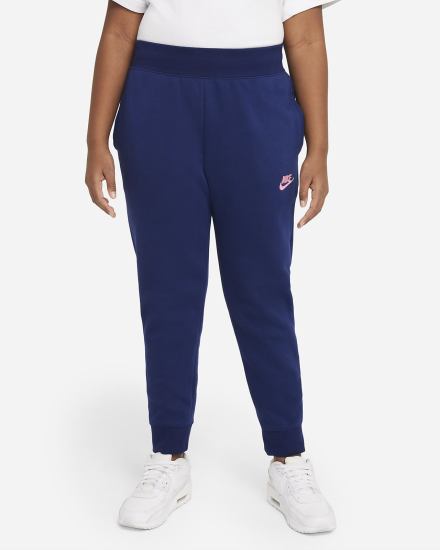 Pantalones Nike Sportswear Club Fleece Kids (Extended Size) Niña Azules | VIBFA-0162