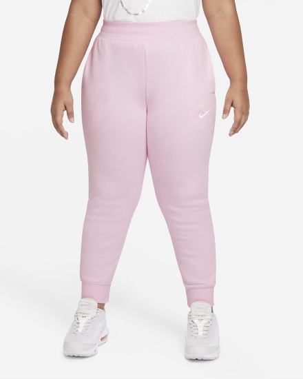 Pantalones Nike Sportswear Club Fleece Kids (Extended Size) Niña Rosas Blancas | YMWHS-1459