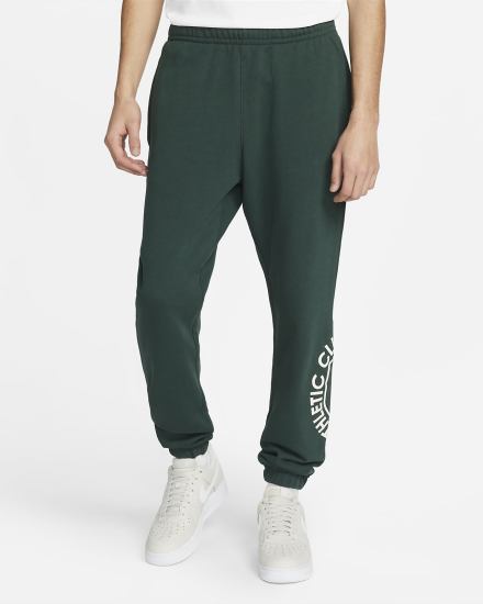 Pantalones Nike Sportswear Club French Terry Hombre Verde | NCHAQ-7406