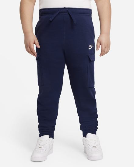 Pantalones Nike Sportswear Club Kids Cargo Niño Azul Marino Blancas | YZRIU-7015
