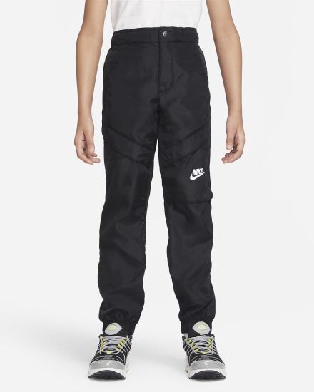 Pantalones Nike Sportswear Kids Woven Utility Niño Negras Blancas | VQBOG-2753