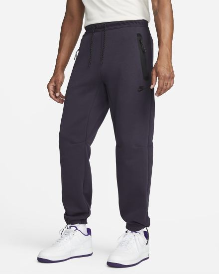 Pantalones Nike Sportswear Tech Fleece Hombre Moradas Negras | FEVUT-5208